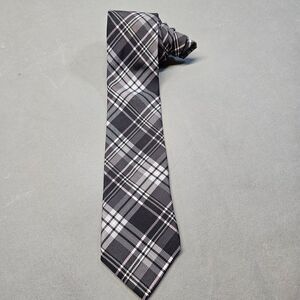 Ike Behar Mens Plaid 60" Tie Designer